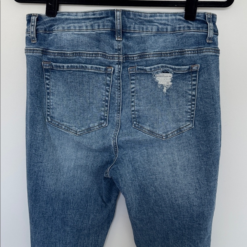 ARULA Distressed Flare Jeans - Size 10 - Picture 6 of 7